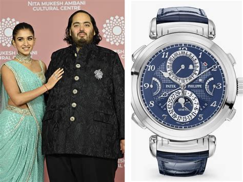 ambani patek philippe|anant ambani.